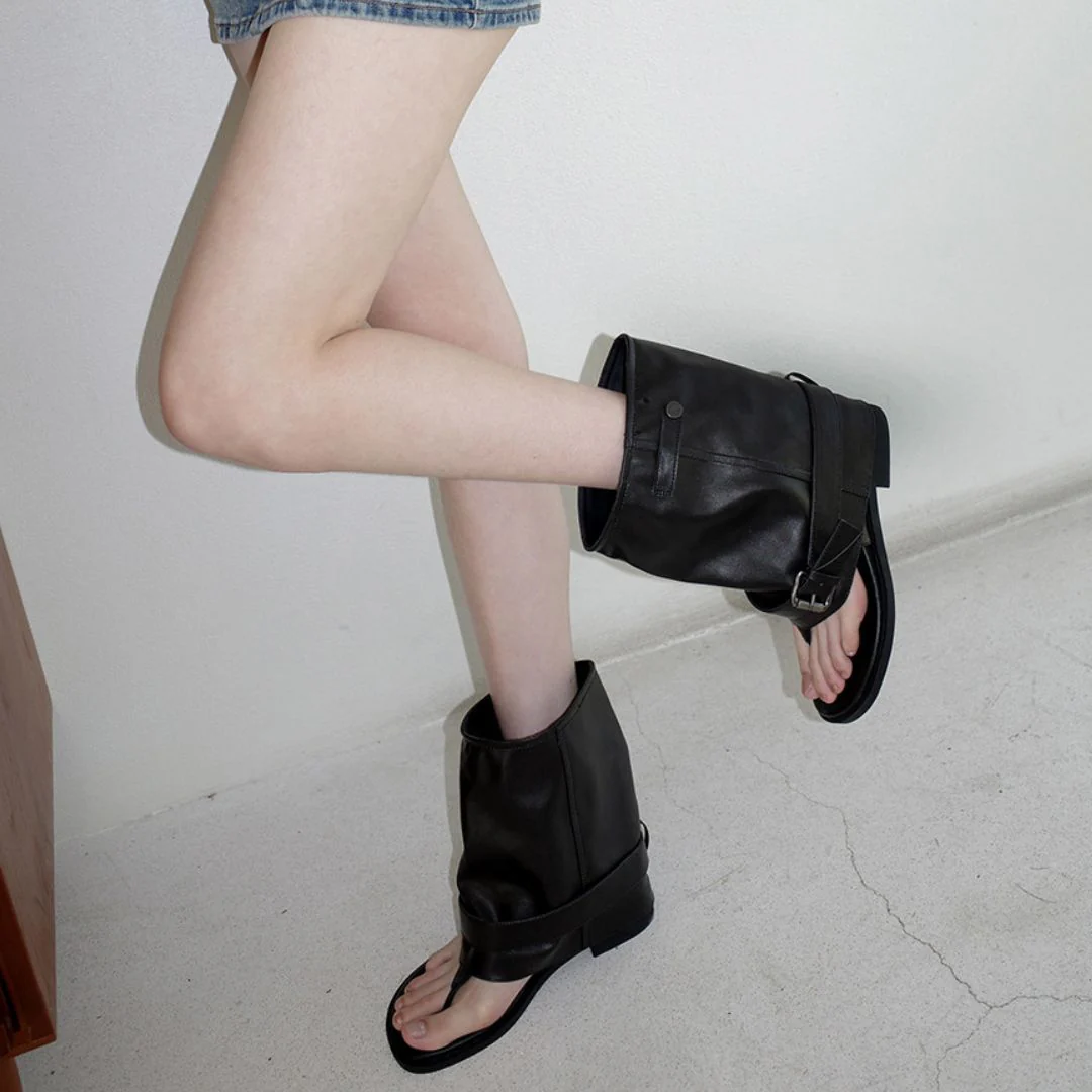 Brisa Thong Sandal Boots - Image 10