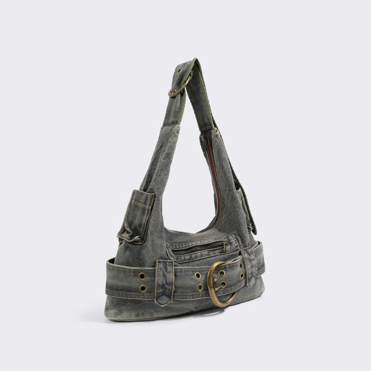 Brittany Crossbody Hobo Bag - Image 16