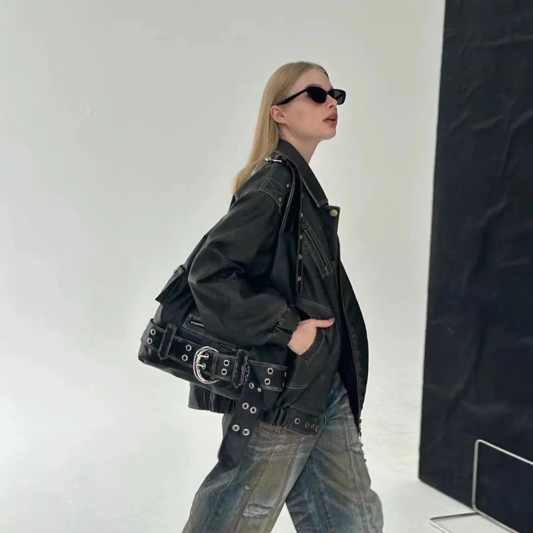 Brittany Crossbody Hobo Bag - Image 6