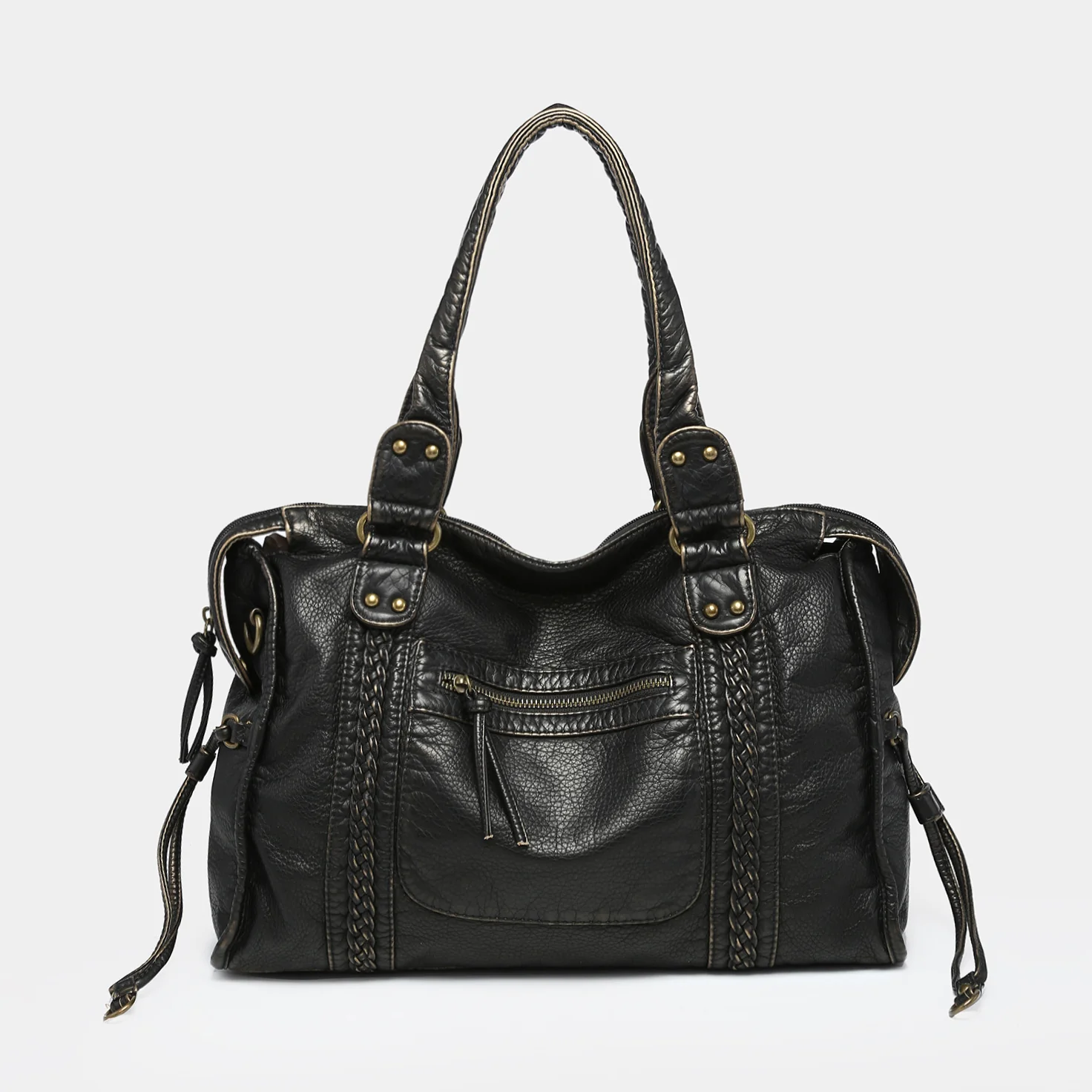Dakota XL Tote Bag in Vintage Black - Image 9