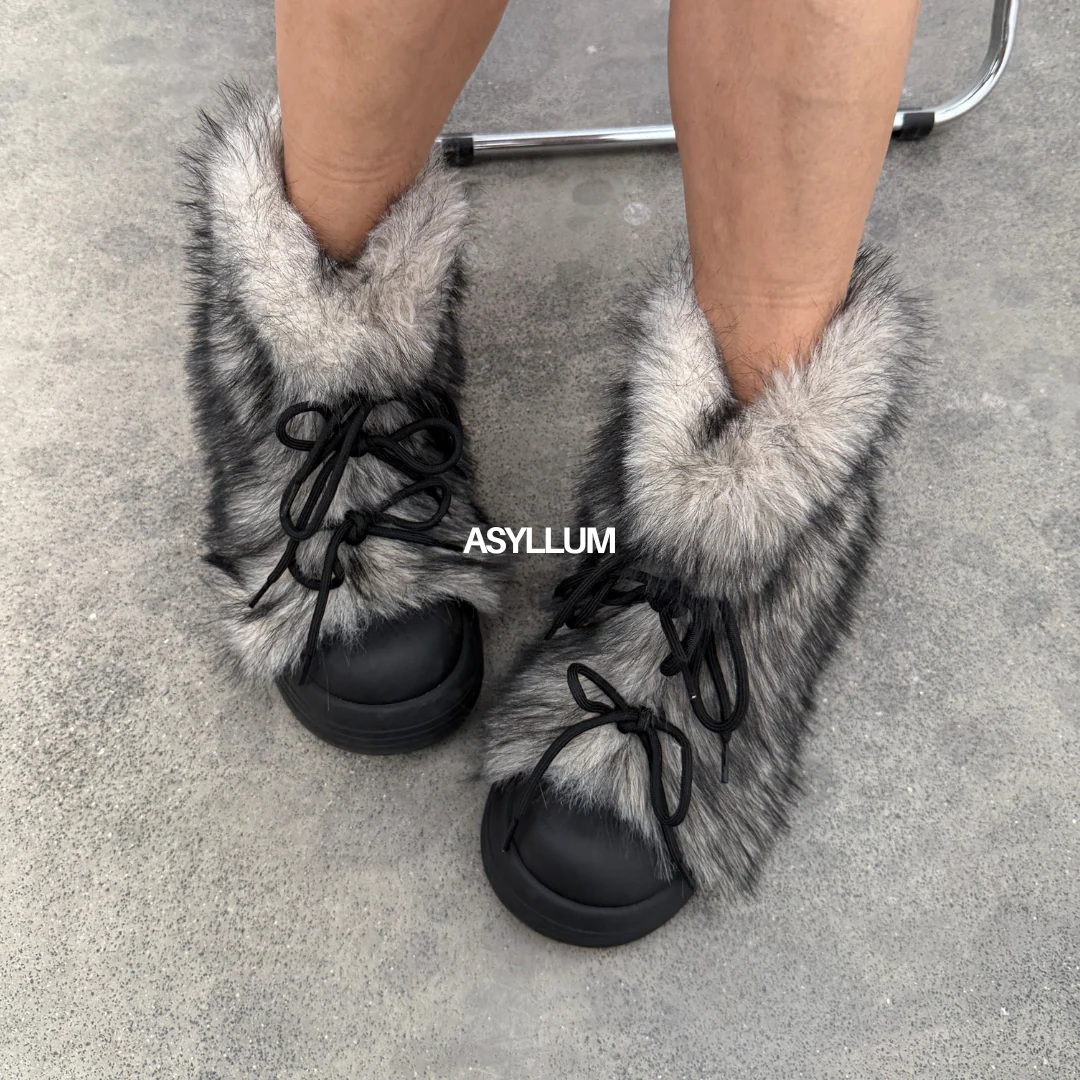 Asyllum Rhea Arctic Furry Boots - Image 4
