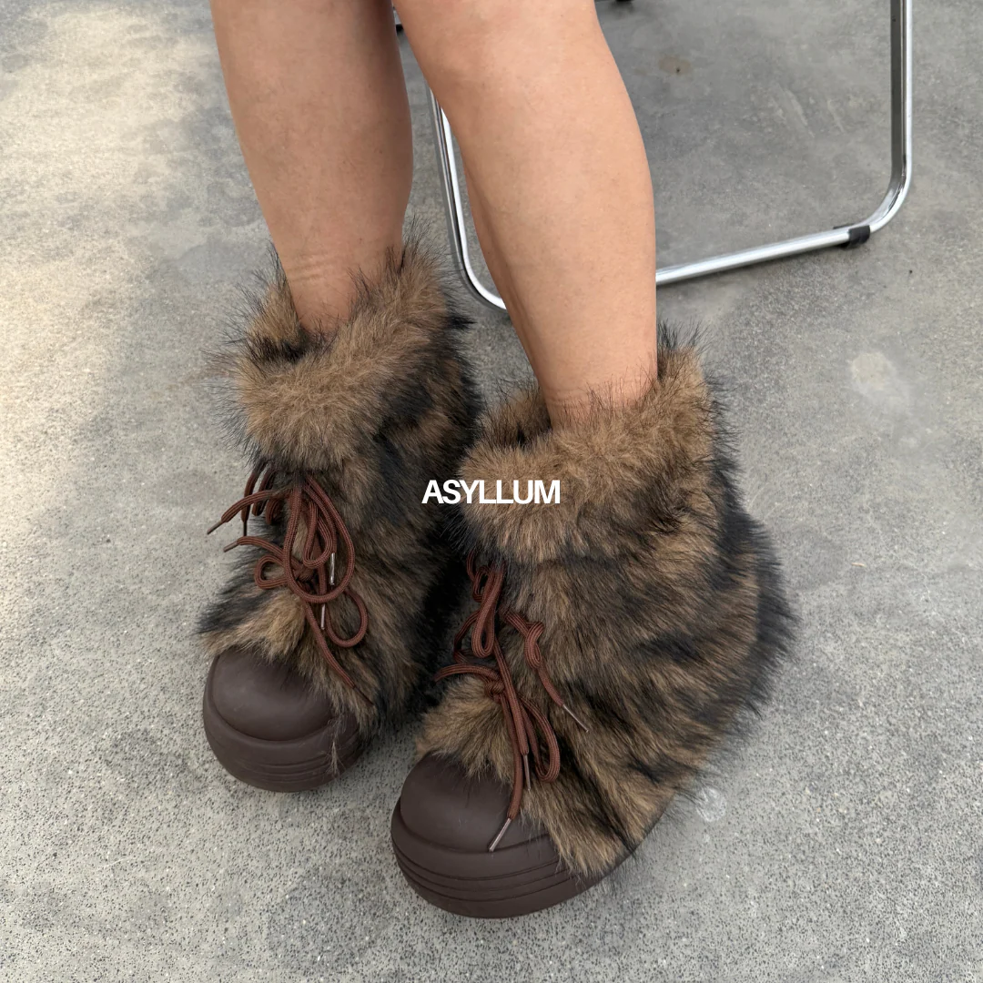 Asyllum Rhea Arctic Furry Boots - Image 13