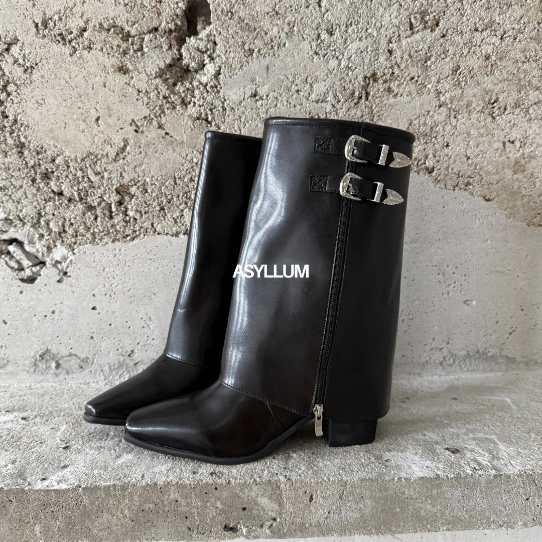 Selene Western Fold Over Boots - Image 8