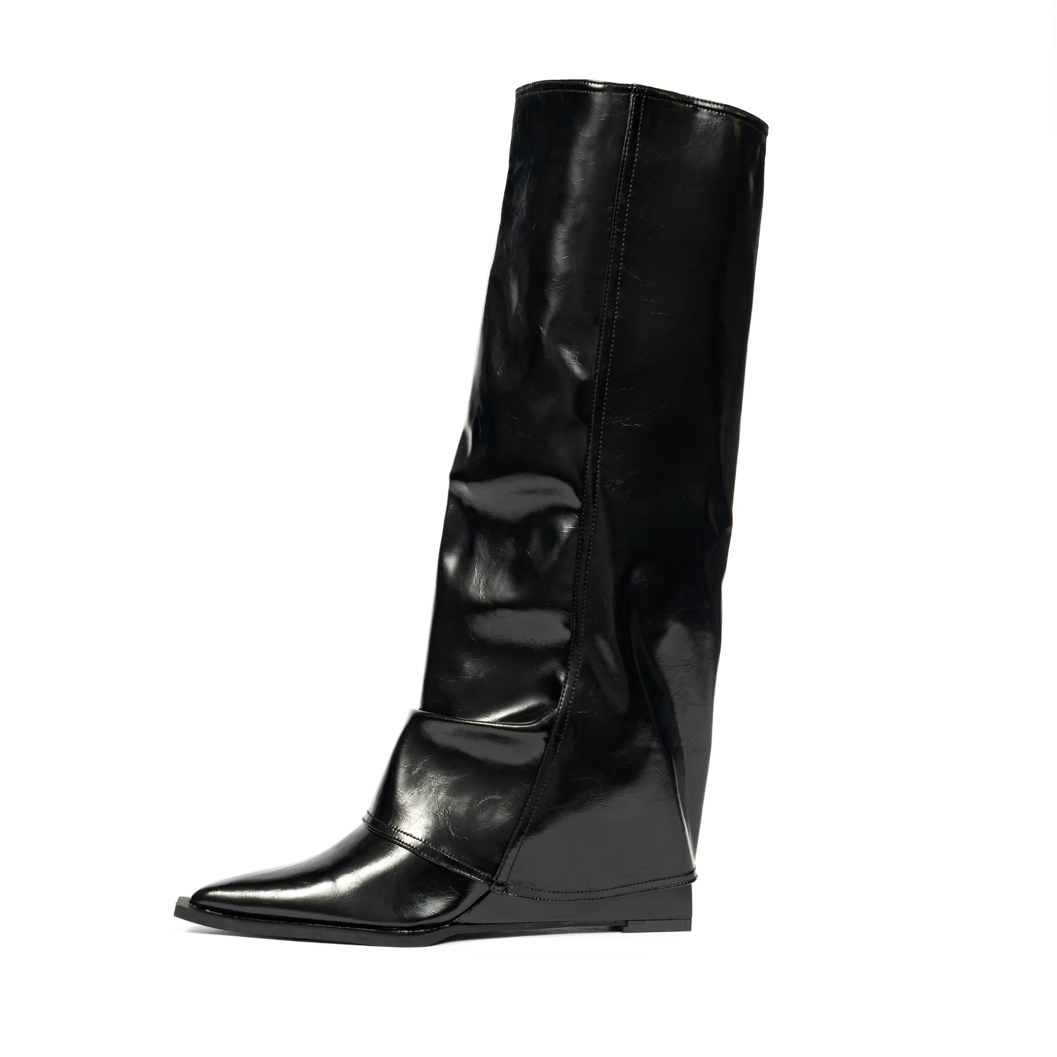 Vera Knee High Slouch Boots - Image 15